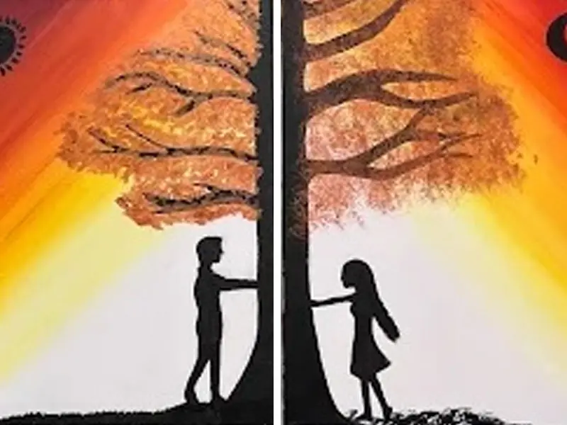 Love Tree Díptico